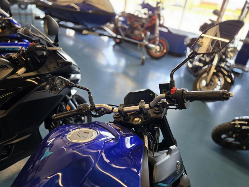 2025 Yamaha MT03 TEAM BLUE Image 12
