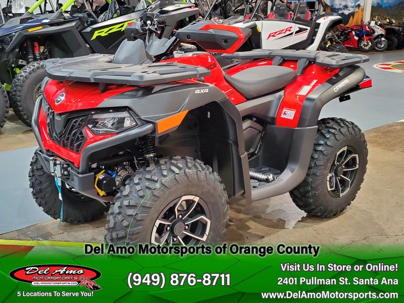 2024 CFMOTO CF600AU-3SA  in a MAGMA RED exterior color. Del Amo Motorsports of Orange County (949) 416-2102 delamomotorsports.com 