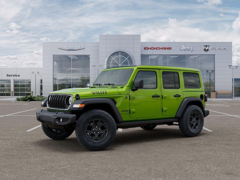 New 2025 Jeep Wrangler 4-door Willys
