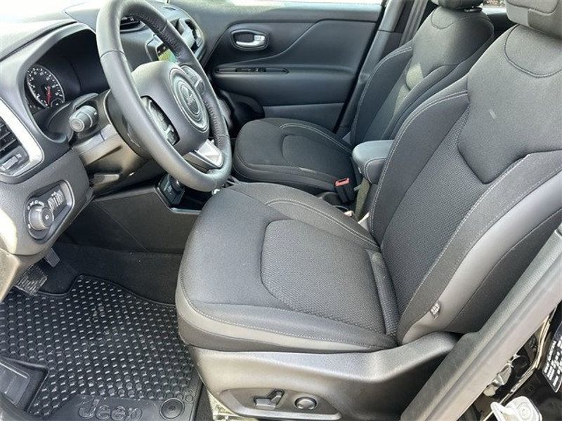 2023 Jeep Renegade Latitude 4x4 in a Black Clear Coat exterior color and Blackinterior. McPeek