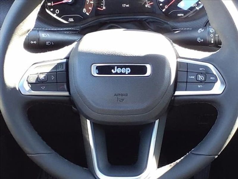 2024 Jeep Compass Latitude in a Prm exterior color and Blackinterior. Perris Valley Auto Center 951-657-6100 perrisvalleyautocenter.com 