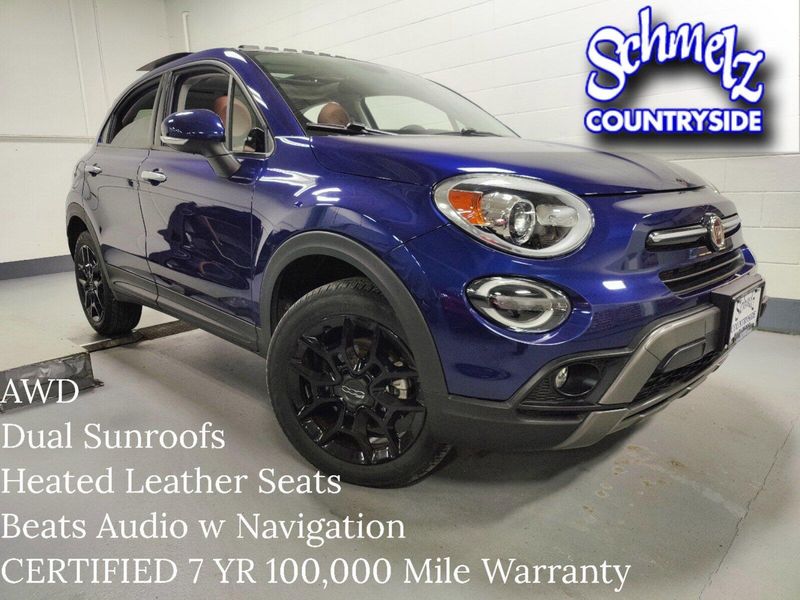 2021 Fiat 500X Trekking Urbana AWD w/Sunroof/Beats/NavImage 1