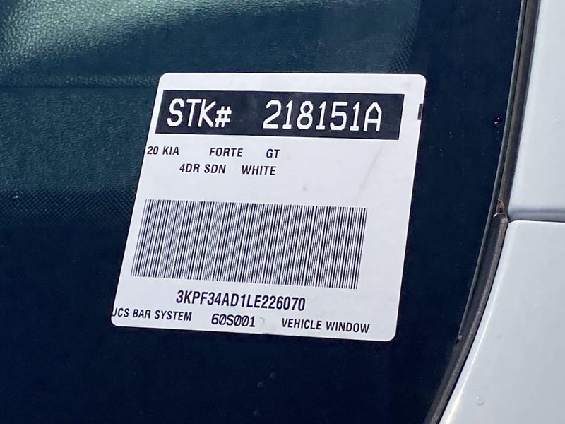 2020 Kia Forte GT-LineImage 31