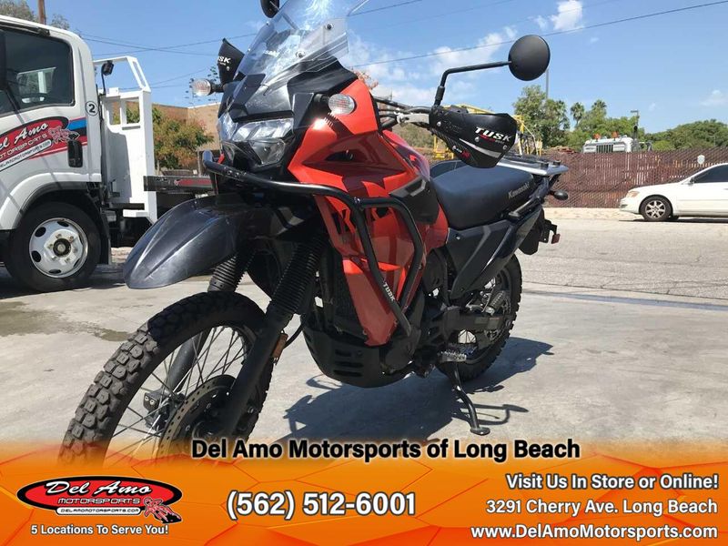 2022 Kawasaki KL650GNFNL  in a ORANGE exterior color. Del Amo Motorsports of Long Beach (562) 362-3160 delamomotorsports.com 