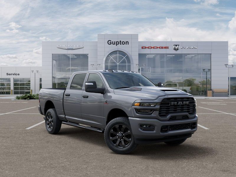 New 2026 RAM 2500 Black Express Crew Cab 4x4 6