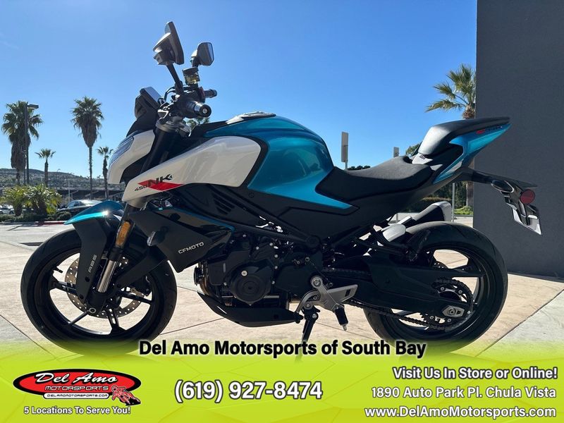 2024 CFMOTO CF400-7US  in a ZEPHYR BLUE exterior color. Del Amo Motorsports of South Bay (619) 547-1937 delamomotorsports.com 