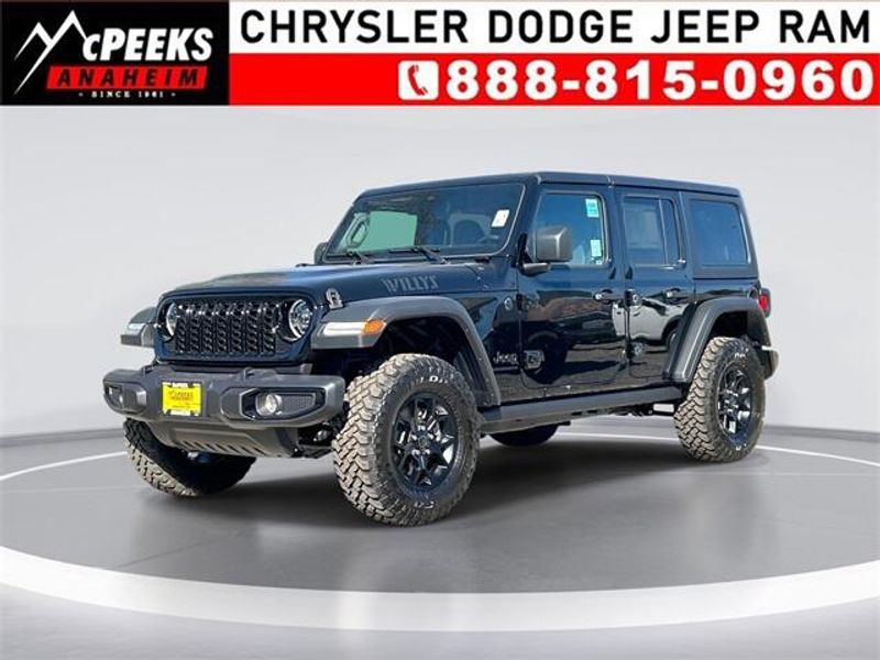 New 2026 Jeep Wrangler 4-door WillysImage 1