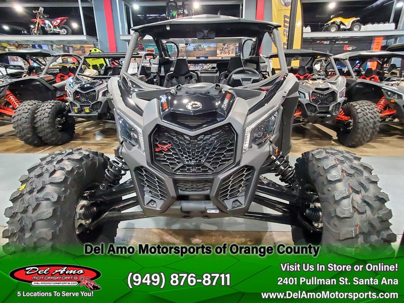 2024 Can-Am 7TRG  in a TRIPLE BLACK exterior color. Del Amo Motorsports of Orange County (949) 416-2102 delamomotorsports.com 