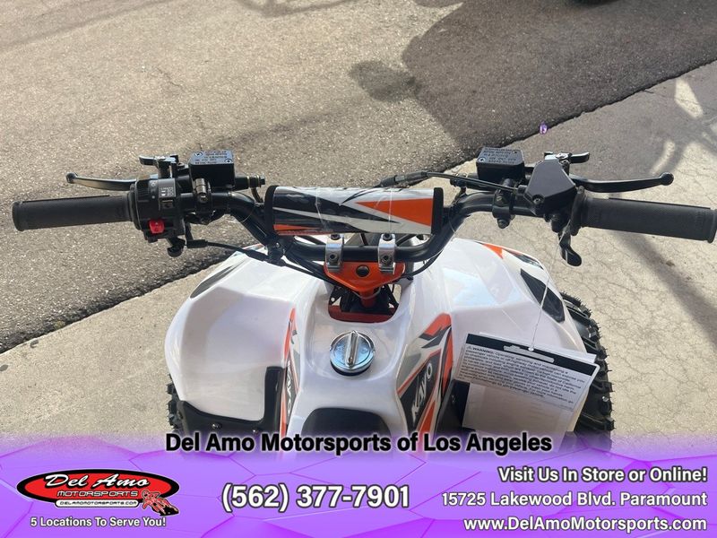 2021 KAYO AY70-2  in a METALLIC WHITE exterior color. Del Amo Motorsports of Los Angeles (562) 262-9181 delamomotorsports.com 