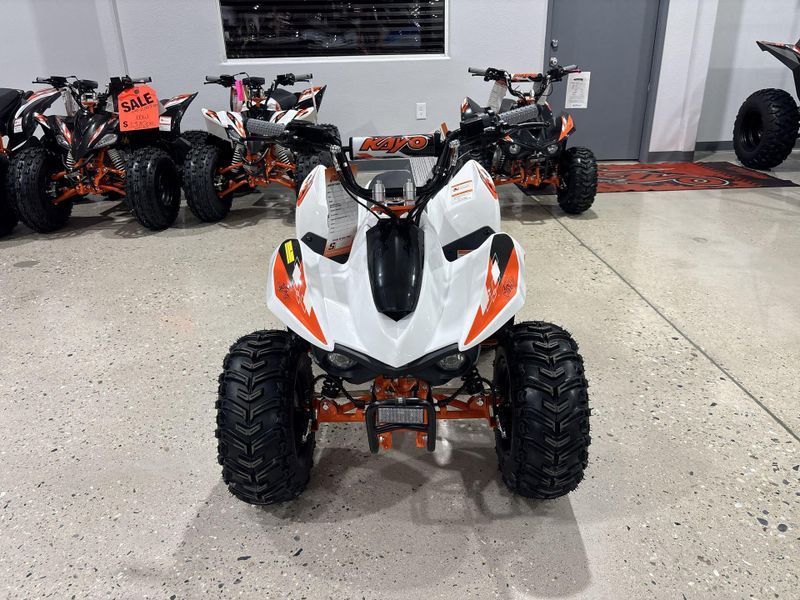 New 2026 Kayo STORM 70  in a WHITE exterior color. Victorville Del Amo Motorsports 760-241-7387 delamomotorsportsofvictorville.com 