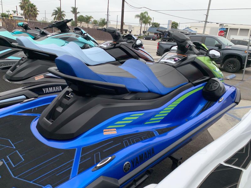 2024 Yamaha VX1900A-A  in a AZURE BLUE/ACID GREEN exterior color. Del Amo Motorsports of Long Beach (562) 362-3160 delamomotorsports.com 