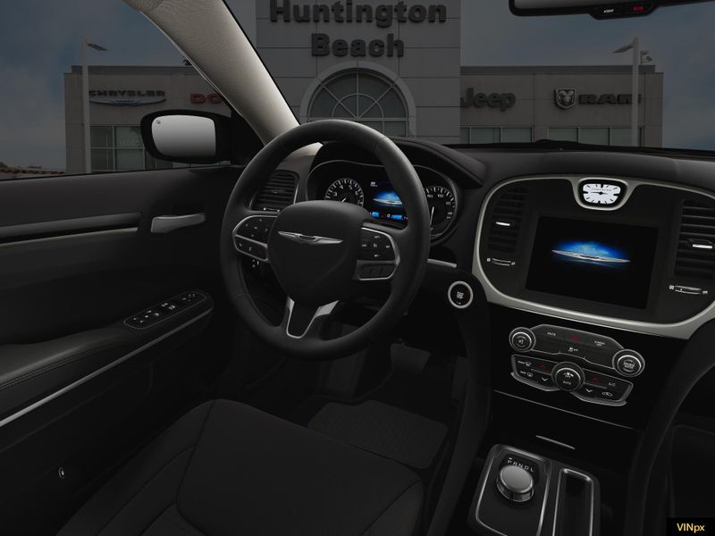 2023 Chrysler 300 Touring in a Gloss Black exterior color and Blackinterior. BEACH BLVD OF CARS beachblvdofcars.com 