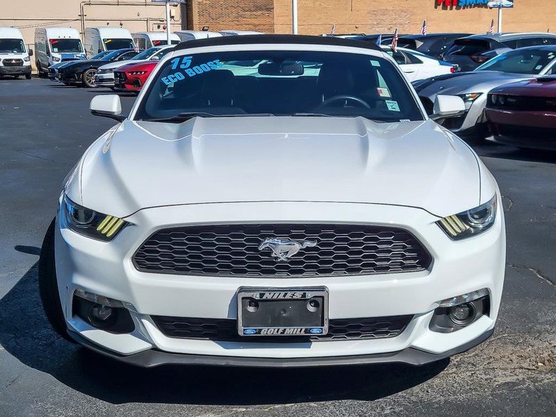2015 Ford Mustang EcoBoost Premium Convertible photo 4