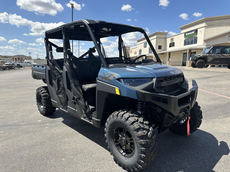 2025 Polaris RANGER CREW XP 1000 PREMIUM BLUE SLATE METALLIC SMOKEImage 7