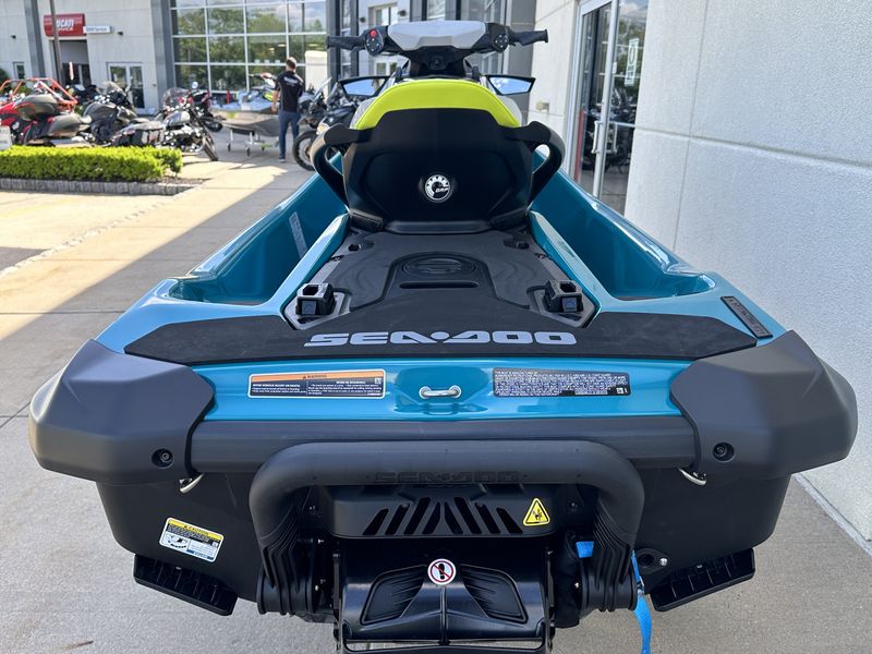 2024 SEA DOO GTI SE 130  in a TEAL BLUE / MANTA GREEN exterior color. Cross Country Powersports 732-491-2900 crosscountrypowersports.com 