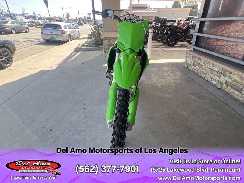 2024 Kawasaki KX252CRFAN-GN2  in a LIME GREEN exterior color. Del Amo Motorsports of Los Angeles (562) 262-9181 delamomotorsports.com 