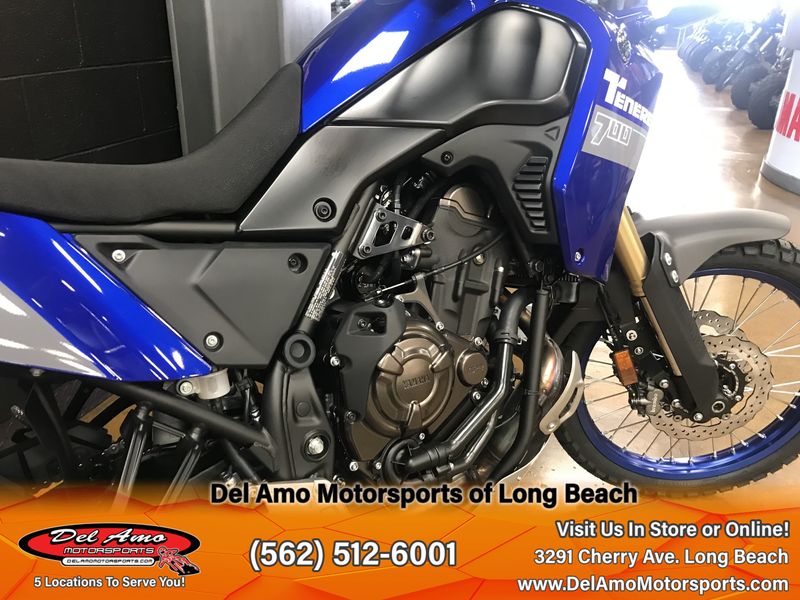 2024 Yamaha XTZ7RL  in a TEAM YAMAHA BLUE exterior color. Del Amo Motorsports of Long Beach (562) 362-3160 delamomotorsports.com 