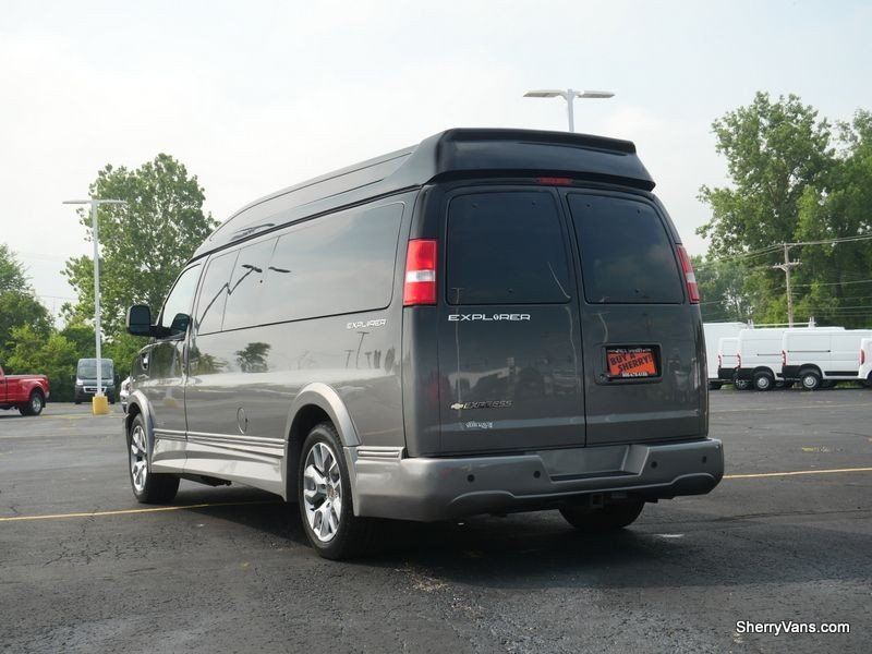 2022 Chevrolet Express Cargo  in a Black/Graystone Metallic Fade exterior color and Graphiteinterior. Paul Sherry Chrysler Dodge Jeep RAM (937) 749-7061 sherrychrysler.net 