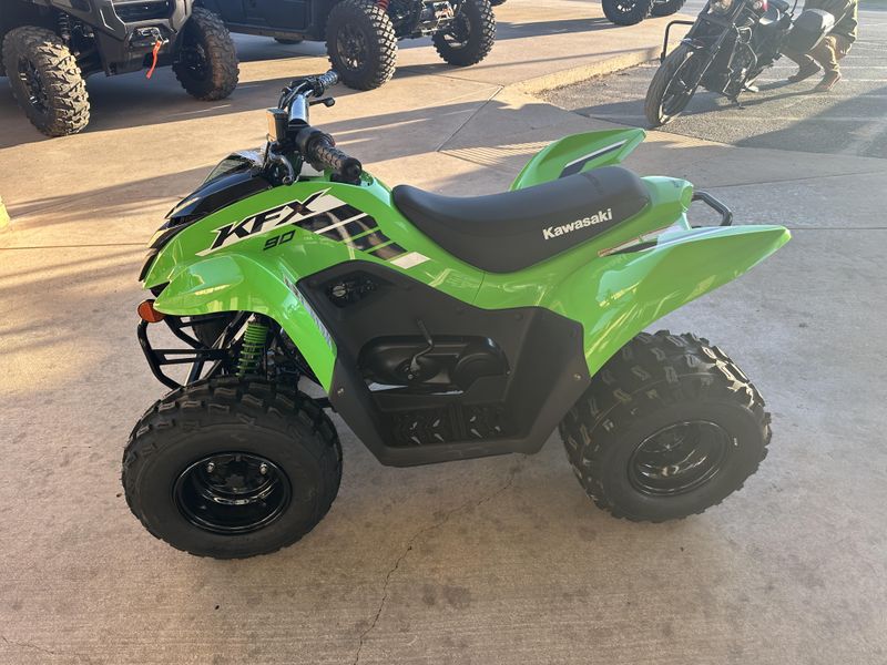 2025 Kawasaki KFX 90 LIME GREENImage 6