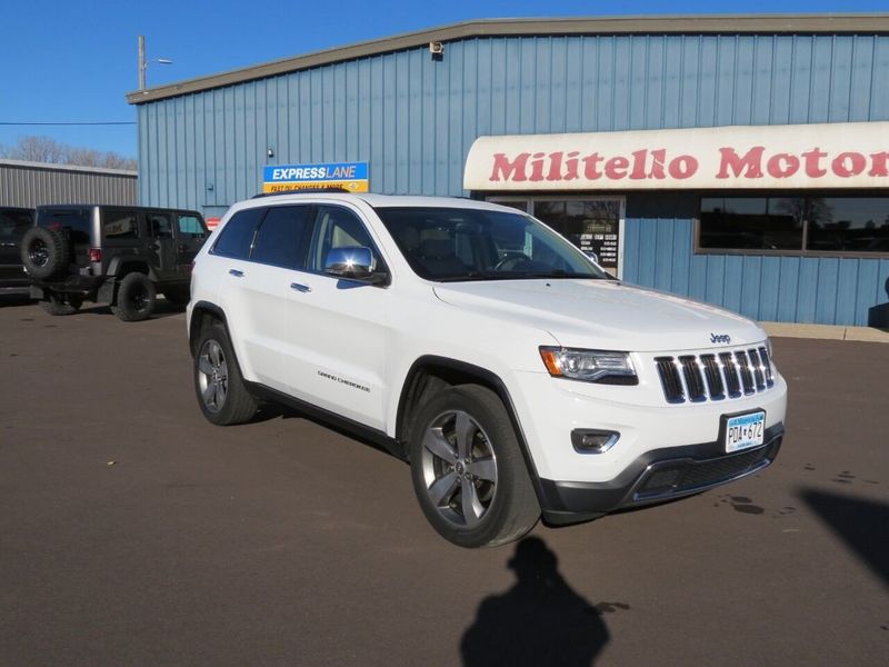Used 2014 Jeep Grand Cherokee Limited with VIN 1C4RJFBG5EC324326 for sale in Fairmont, Minnesota