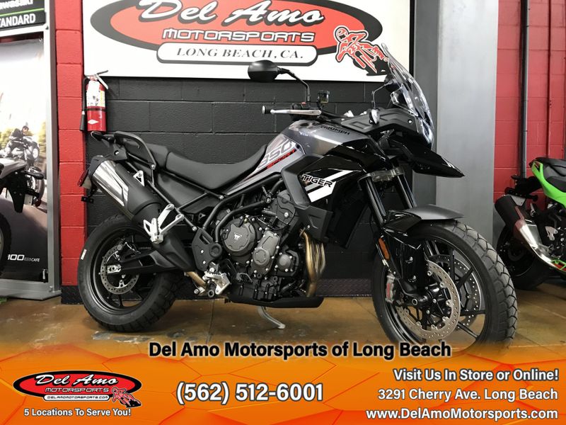 2024 Triumph TIGER 850 SPORT  in a GRAPHITE/JET BLACK exterior color. Del Amo Motorsports of Long Beach (562) 362-3160 delamomotorsports.com 