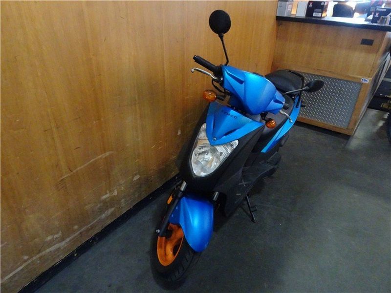 2019 KYMCO Agility in a Blue exterior color. Parkway Cycle (617)-544-3810 parkwaycycle.com 