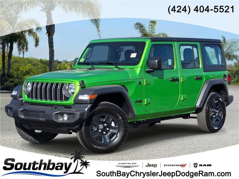 New 2026 Jeep Wrangler 4-door Sport