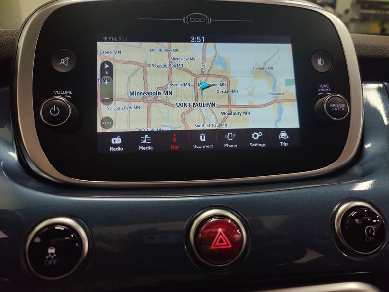 Used 2020 Fiat 500X Trekking AWD w/Sunroof/NavImage 8