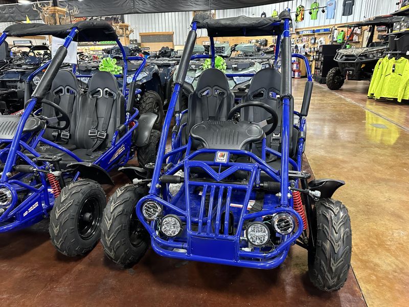 2023 TRAILMASTER MID XRXR BLUE  in a BLUE exterior color. Family PowerSports (877) 886-1997 familypowersports.com 