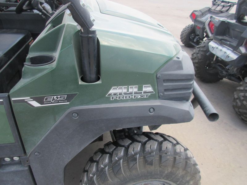 USED 2018 KAWASAKI MULE PRO-FXT EPS Image 11