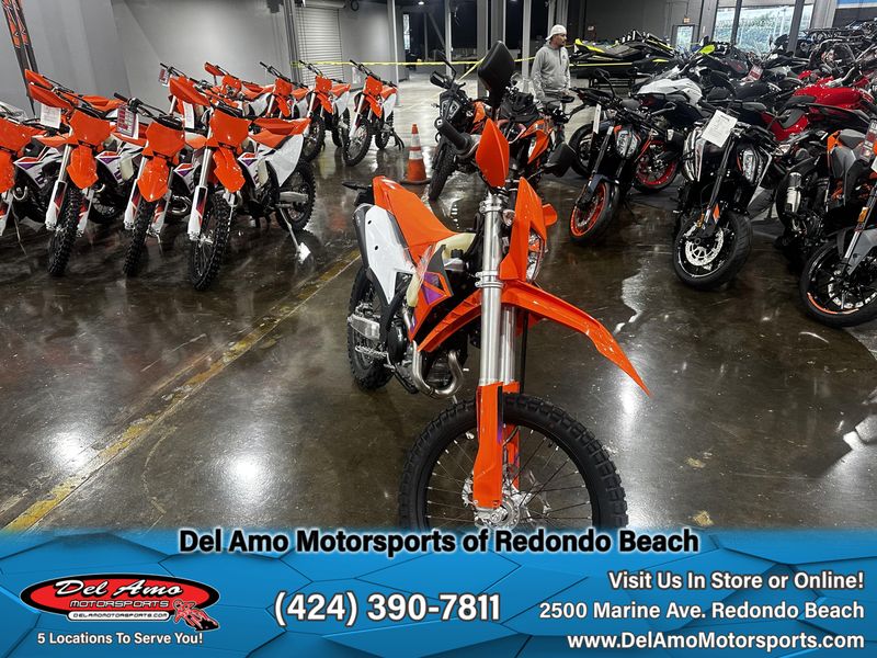 2024 KTM 500 EXC-F  in a ORANGE exterior color. Del Amo Motorsports of Redondo Beach (424) 304-1660 delamomotorsports.com 