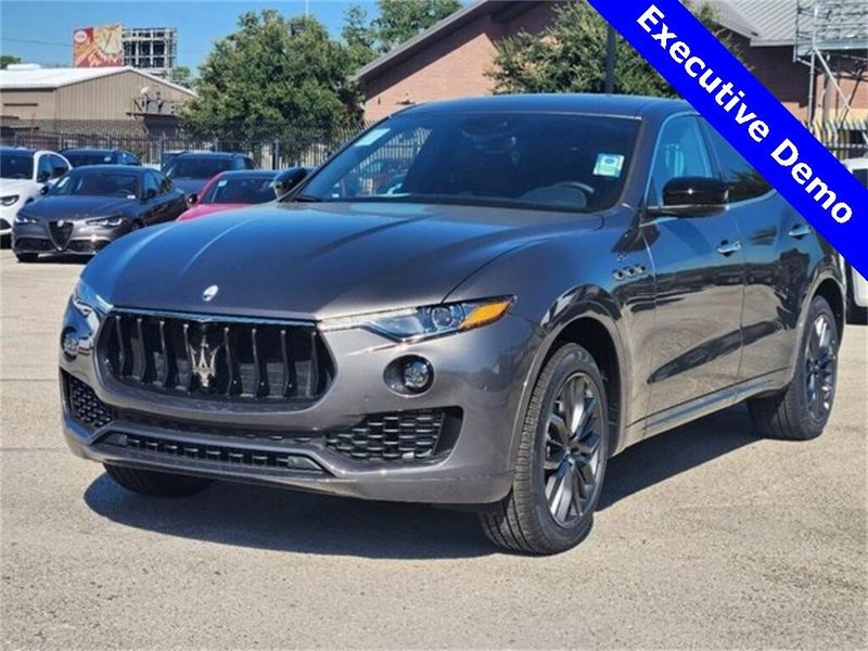 2024 Maserati Levante GT in a Grey exterior color and Black/Redinterior. Northside Imports Houston 281-475-4549 northsideimportshouston.com 