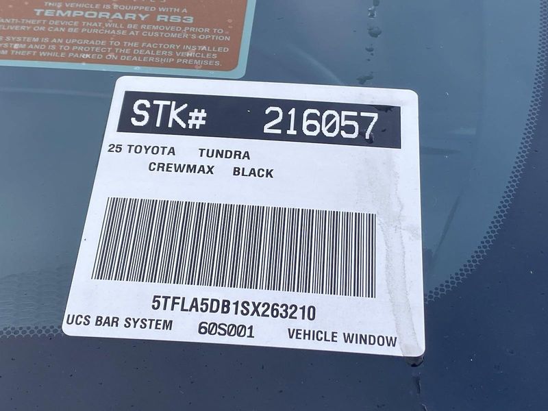 2025 Toyota Tundra SR5Image 21