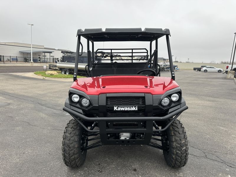 2025 Kawasaki MULE PROFXT 1000 LE CANDY PERSIMMON REDImage 9