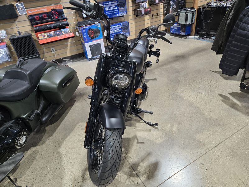 New 2025 Indian Motorcycle CHIEF BOBBER DARK HORSE BLACK SMOKE Image 8