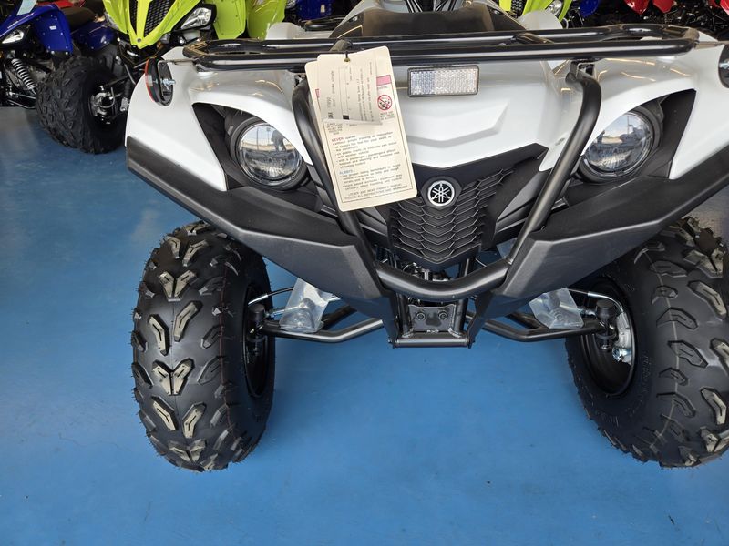 2024 Yamaha GRIZZLY 90 WHITE AND ARMOR GRAY Image 5