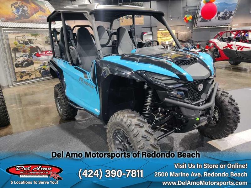 2023 Yamaha YXF10WRAPL  in a CYAN/YAMAHA BLACK exterior color. Del Amo Motorsports of Redondo Beach (424) 304-1660 delamomotorsports.com 