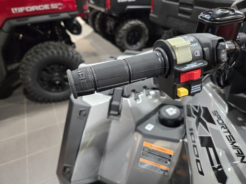 NEW 2026 POLARIS SPORTSMAN XP 1000 ULTIMATE  in a TURBO SILVER exterior color. Family PowerSports (877) 886-1997 familypowersports.com 