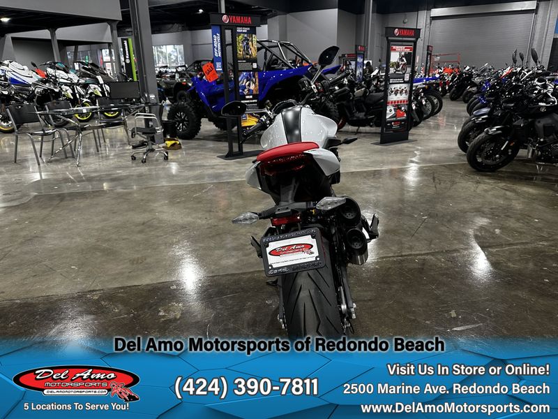 2024 Ducati MONSTER PLUS  in a ICE WHITE exterior color. Del Amo Motorsports of Redondo Beach (424) 304-1660 delamomotorsports.com 