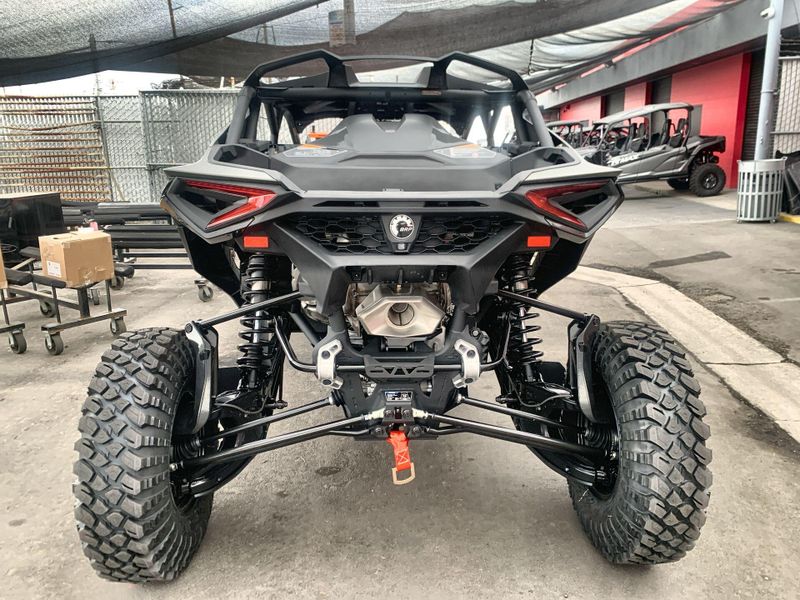 New 2027 Can-Am MAVERICK R MAX X RC WITH SMART-SHOX 999T DCT  in a LOFT GREEN SATIN exterior color. Del Amo Motorsports of San Diego (619) 927-8474 delamomotorsports.com 