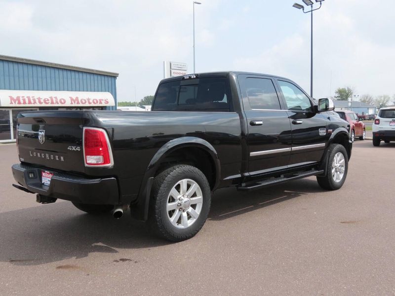 Used 2018 RAM 2500 Laramie Longhorn 4x4 4dr Crew Cab 6.3 ft. SB PickupImage 2