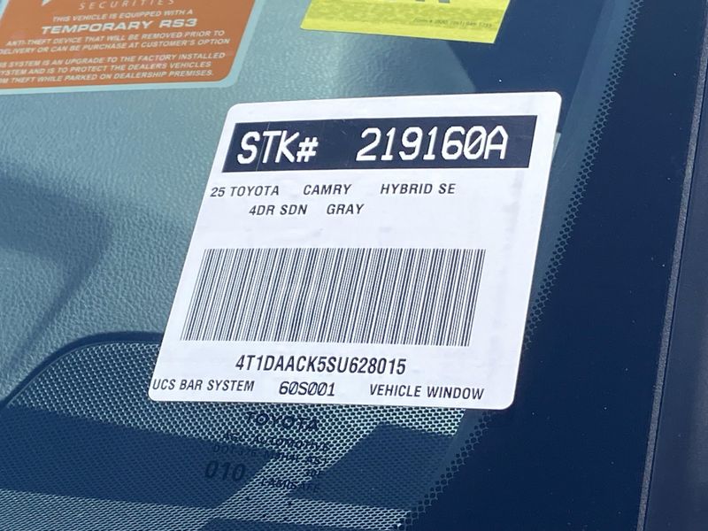 Used 2025 Toyota Camry SEImage 31