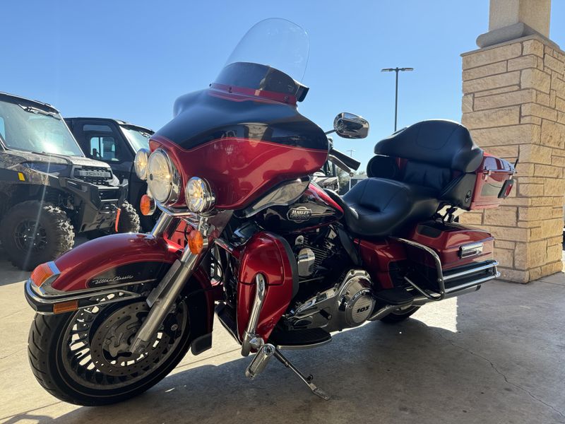 2012 HARLEY ELECTRA GLIDE ULTRA CLASSIC REDImage 4