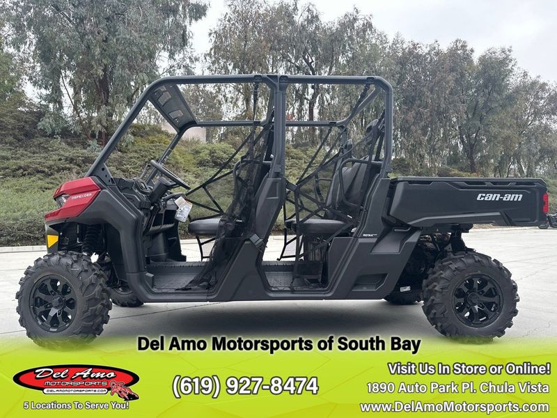 2024 Can-Am 8LRA  in a FIERY RED exterior color. Del Amo Motorsports of South Bay (619) 547-1937 delamomotorsports.com 