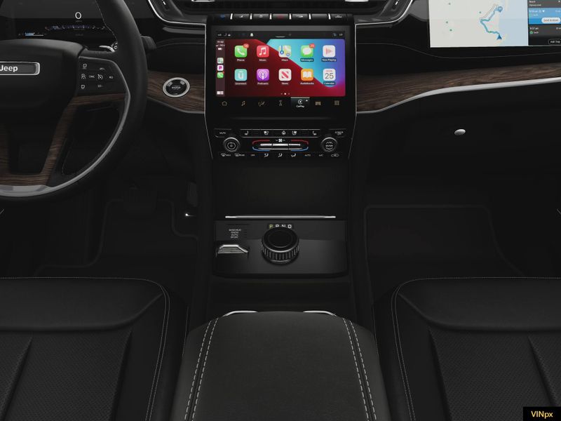 2023 Jeep Grand Cherokee 4xe Base 4x4 in a Bright White exterior color and Global Blackinterior. BEACH BLVD OF CARS beachblvdofcars.com 
