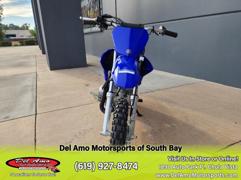 2023 Yamaha TTR50EPC  in a TEAM YAMAHA BLUE exterior color. Del Amo Motorsports of South Bay (619) 547-1937 delamomotorsports.com 