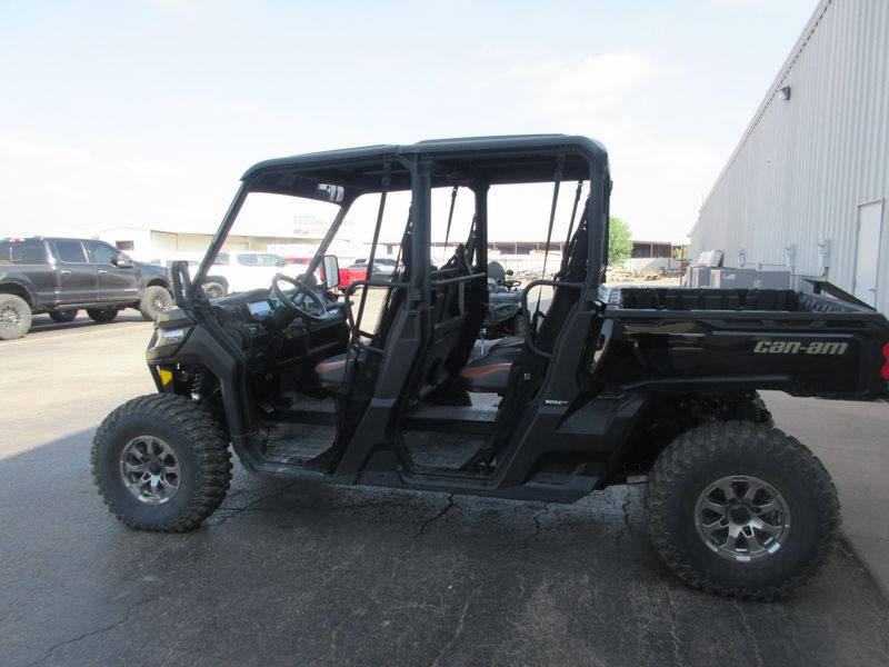 USED 2023 CAN-AM DEFENDER MAX LONE STAR HD10 NIGHT BLACK Image 5