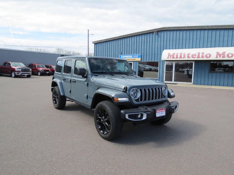 Used 2025 Jeep Wrangler 4xE Sahara 4x4 4dr SUVImage 2