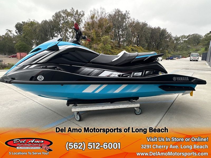 2024 Yamaha GP1900A-AA  in a BLACK/CYAN exterior color. Del Amo Motorsports of Long Beach (562) 362-3160 delamomotorsports.com 