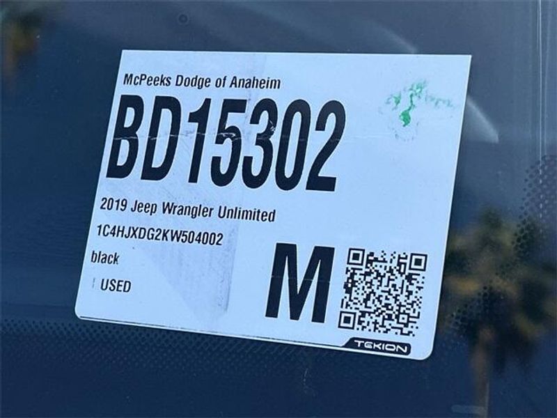 2019 Jeep Wrangler Unlimited Sport SImage 33